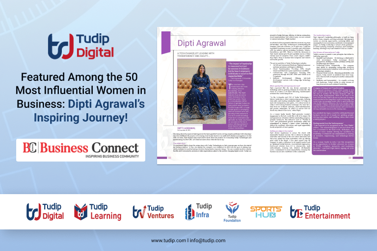 Featured among 50 most influential women in Business